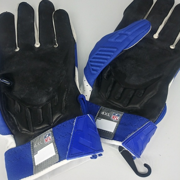 NIKE D-TACK 5 NFL PE PADDED LINEMAN GLOVES - Picture 3 of 3